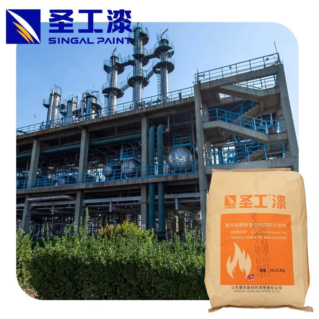 WH Flame Retardant Paint for Industrial Gypsum Based Fireproofing — Water-based Non-intumescent