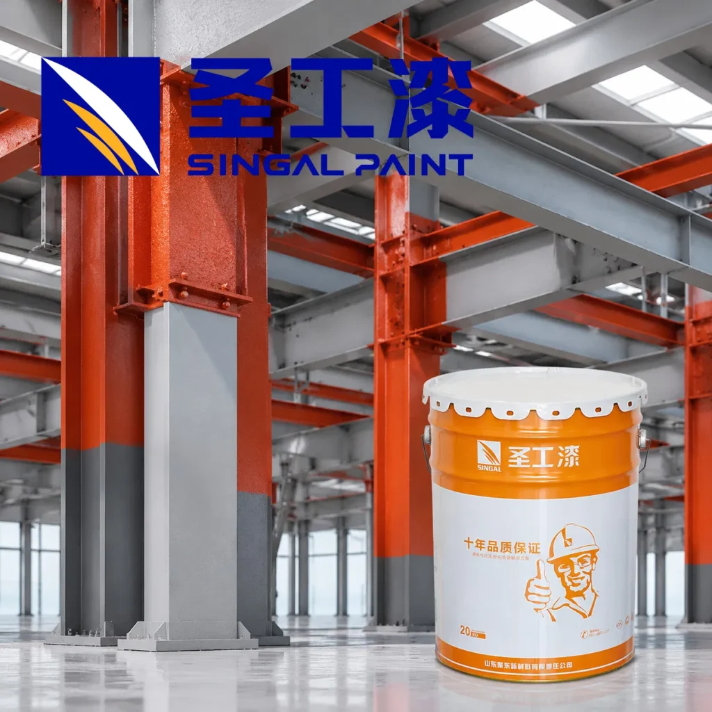 FD-H001 Epoxy Zinc Coating - Matt Luster for Brush and Roller Application