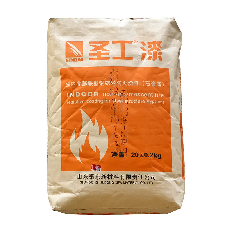 SGNH Indoor Non-Intumescent Thick Gypsum-Based Fire-Resistant Fireproof Coating for Steel Structures