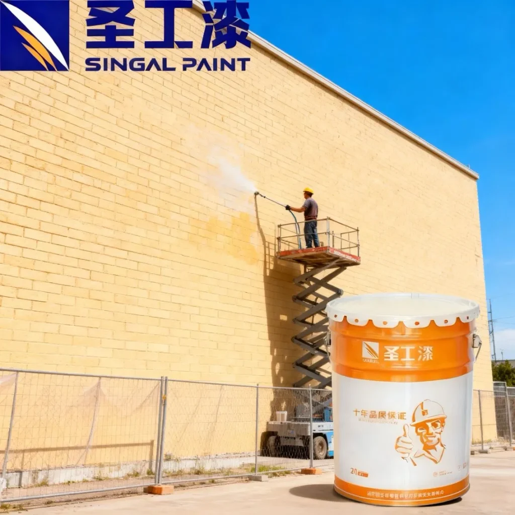 WB Water-Based Outdoor Intumescent Fire-Resistant Coating: Forms Protective Char for Steel Structures, Resisting Fire & Harsh Outdoor Conditions. — Acrylic
