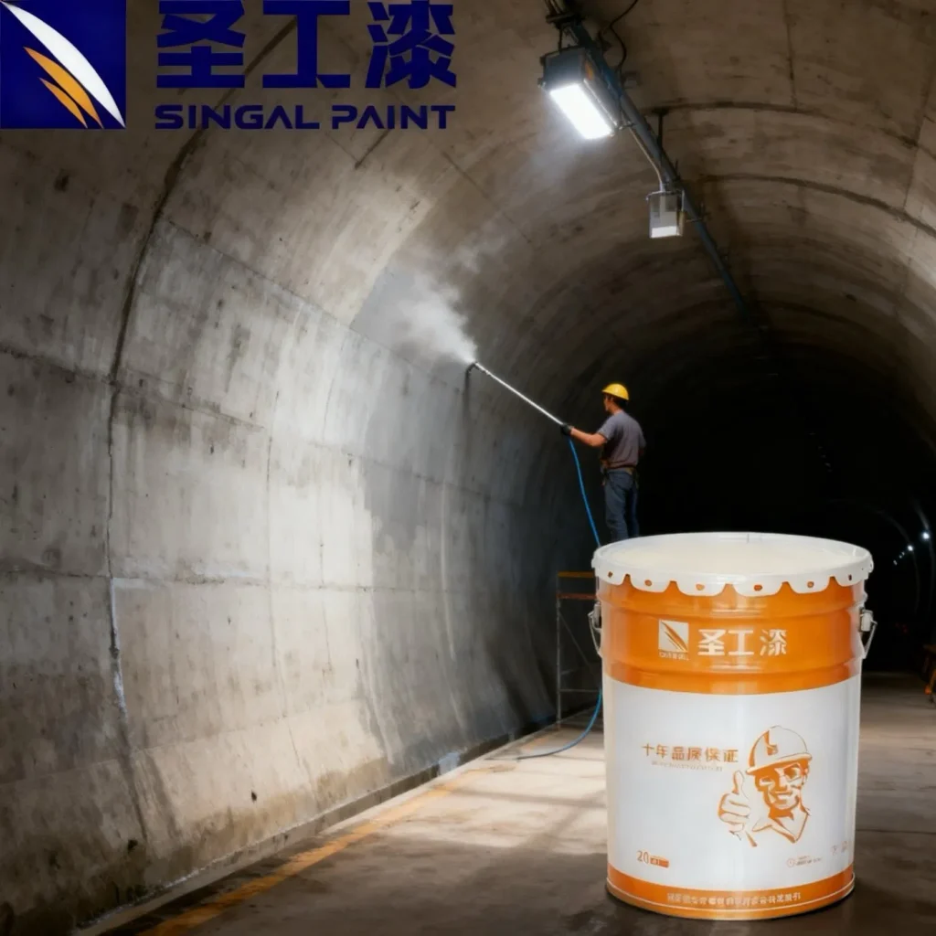 SGNH Indoor Non-Intumescent Gypsum-Based Steel Structure Fireproof Coating: Heat-Insulating, Safeguards Steel with Stable Fire Resistance Indoors